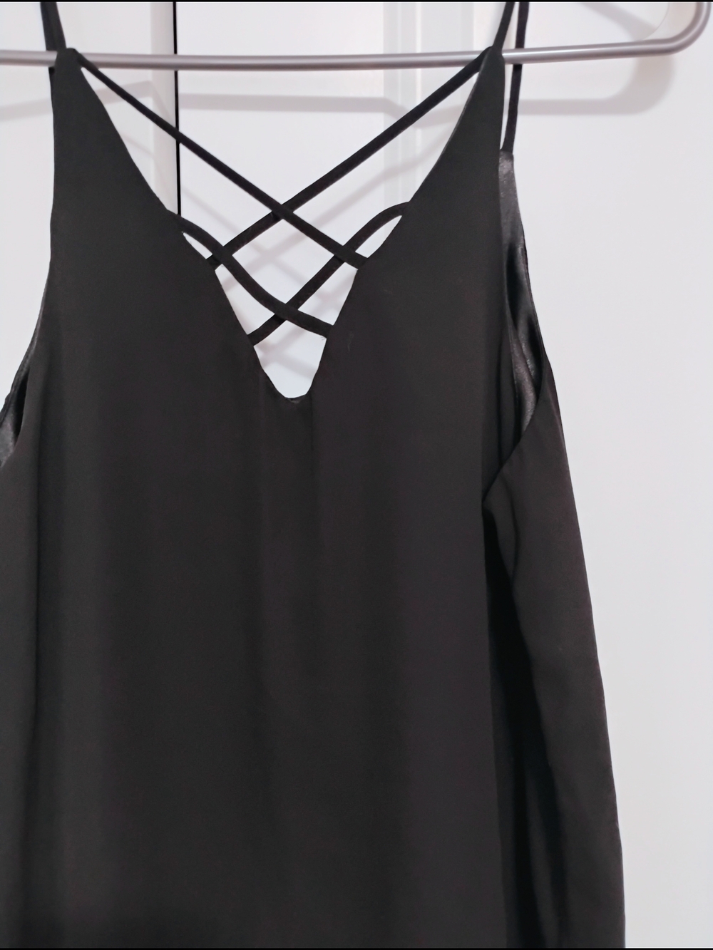 Bluenotes Black Strappy Mini Dress - Picture 3 of 5
